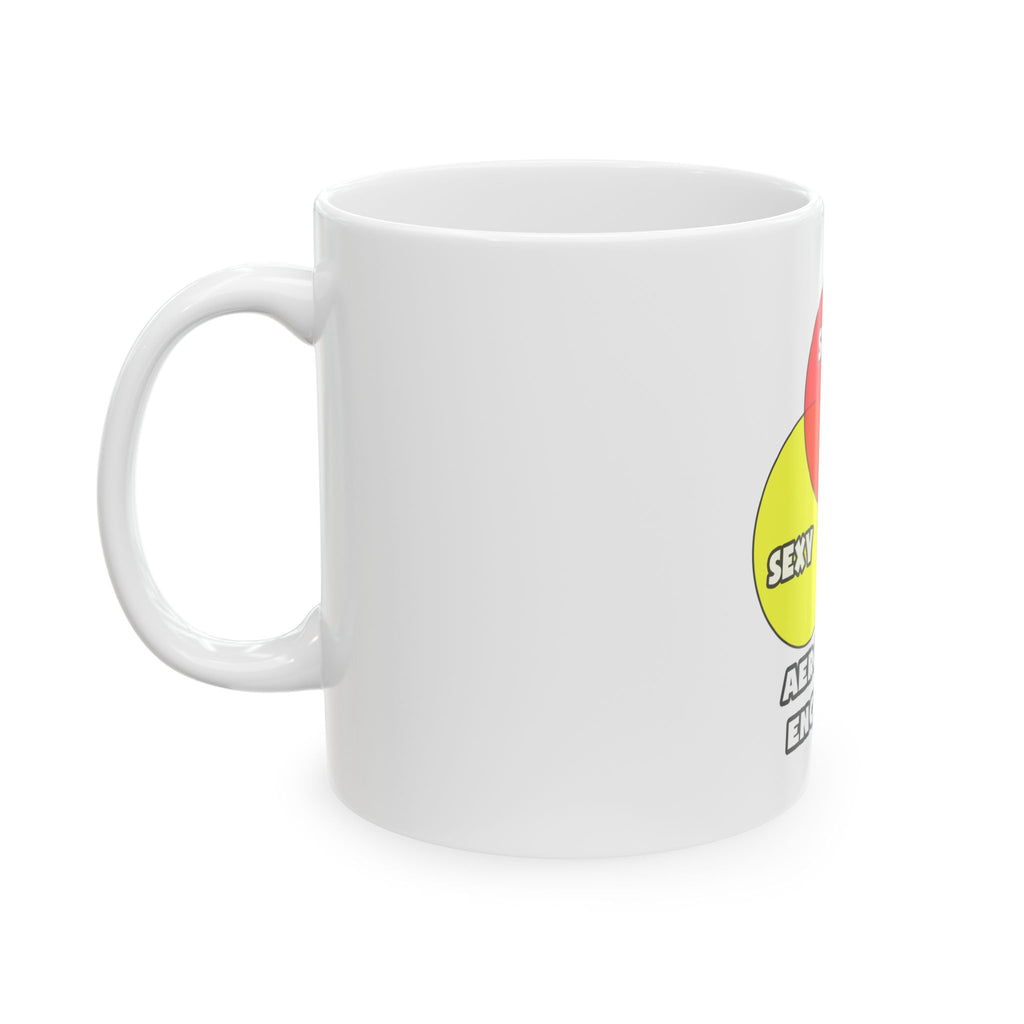 Venn Diagram .. Aerospace Engineers - Ceramic Mug, (11oz, 15oz)