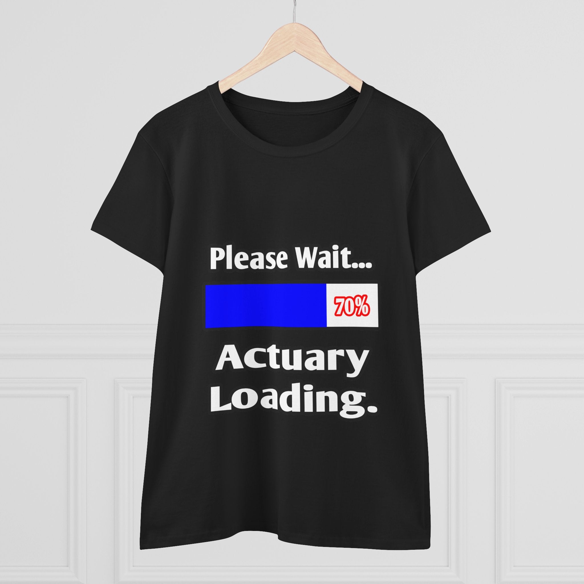 Please Wait...Actuary Loading - Women's Midweight Cotton Tee