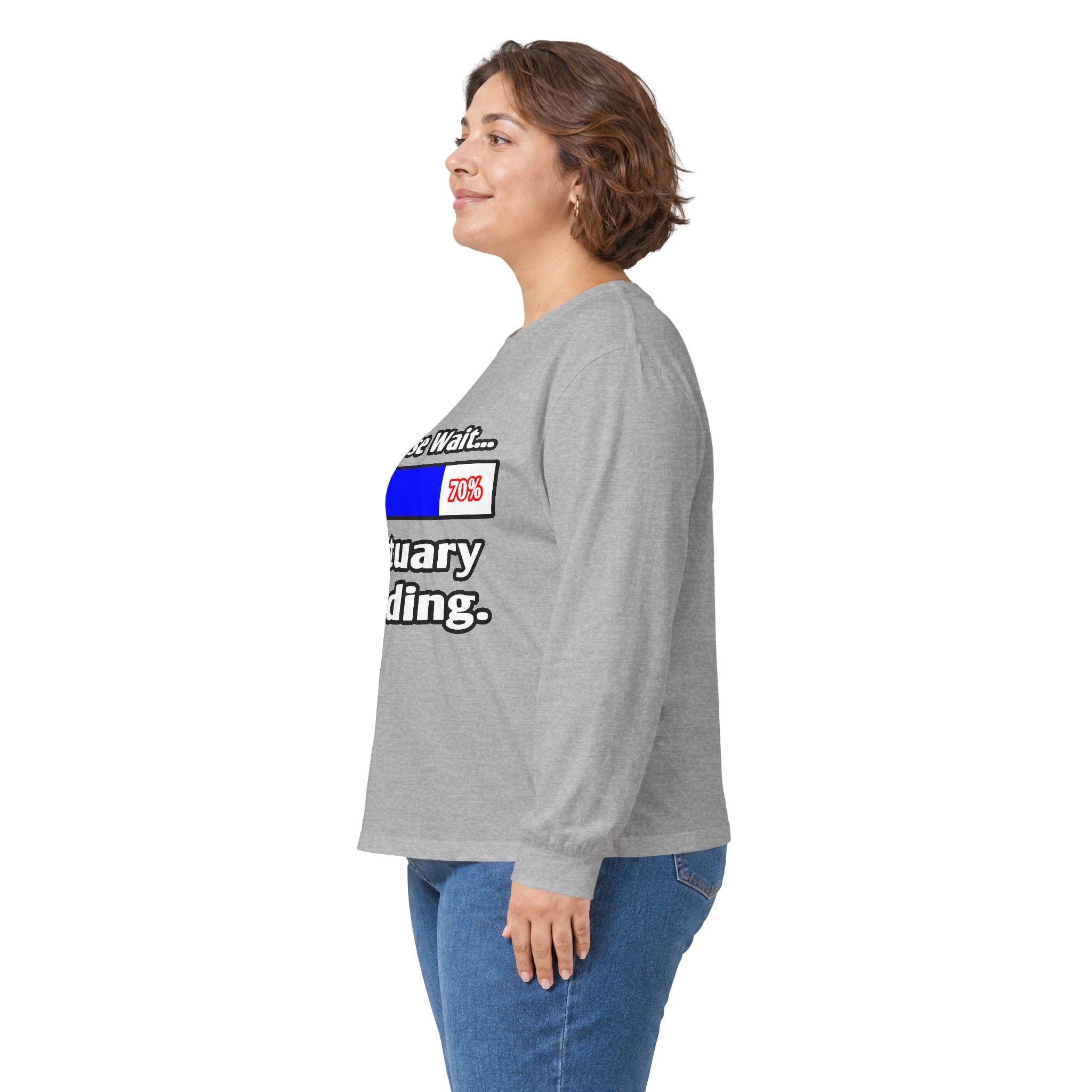 Please Wait...Actuary Loading - Unisex Ultra Cotton Long Sleeve Tee