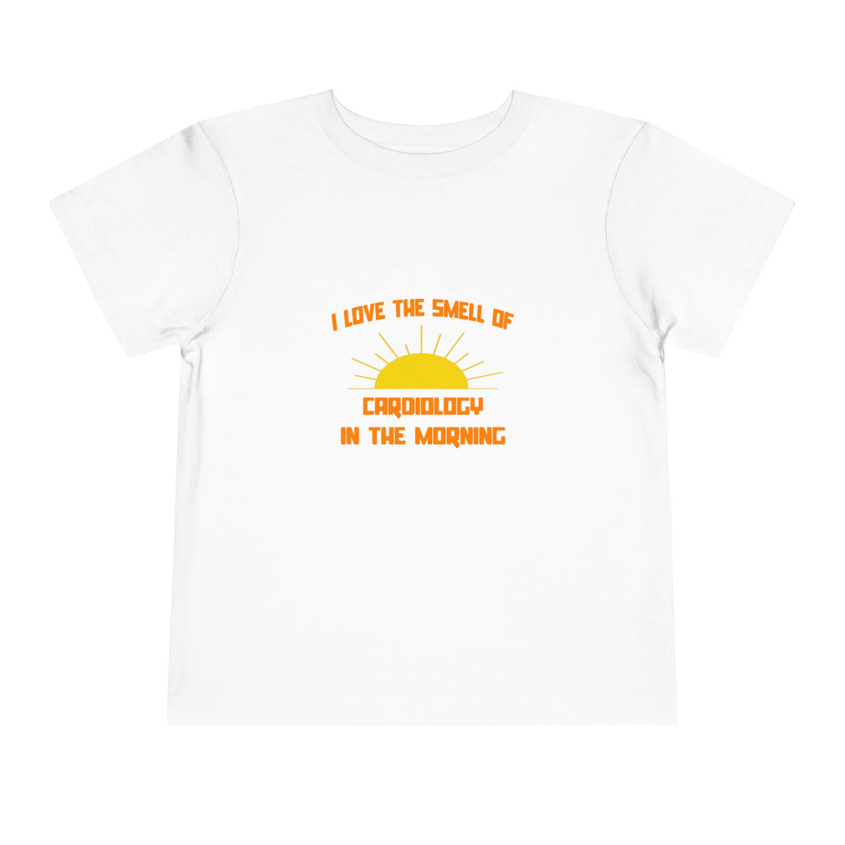 Smell of Cardiology in the Morning - Toddler Short Sleeve Tee