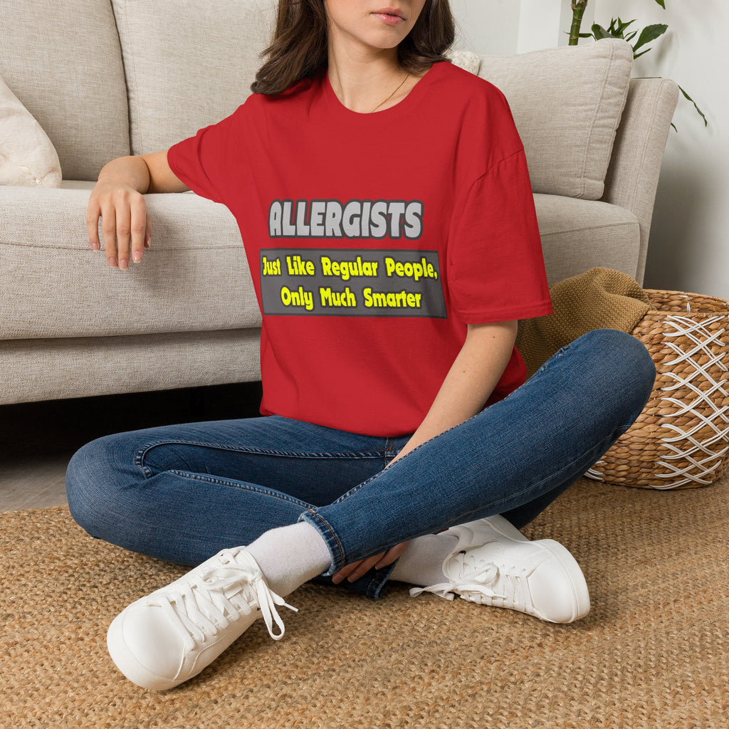 Allergists .. Smarter - Unisex Softstyle T-Shirt