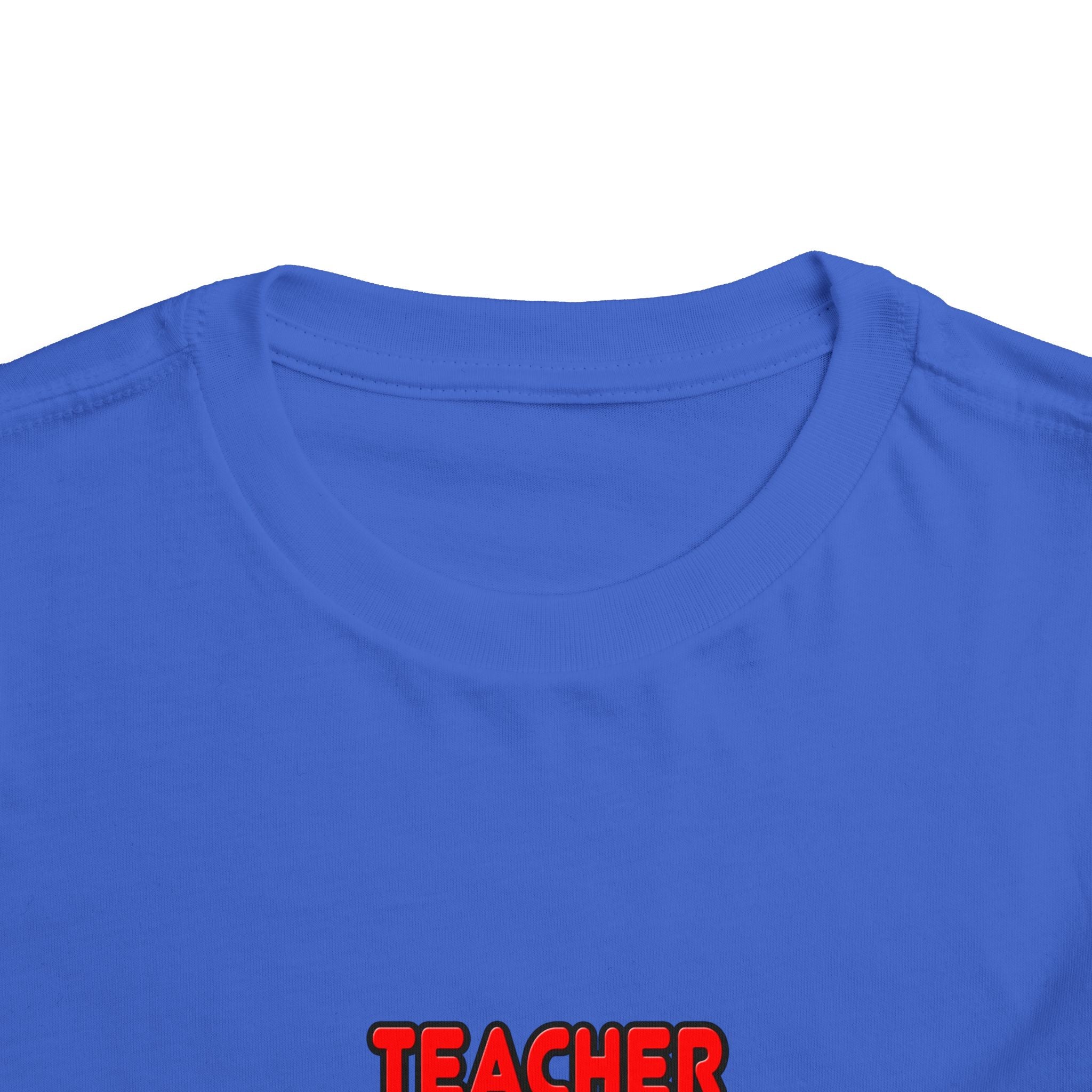 Rainbow Teacher - Toddler Short Sleeve Tee