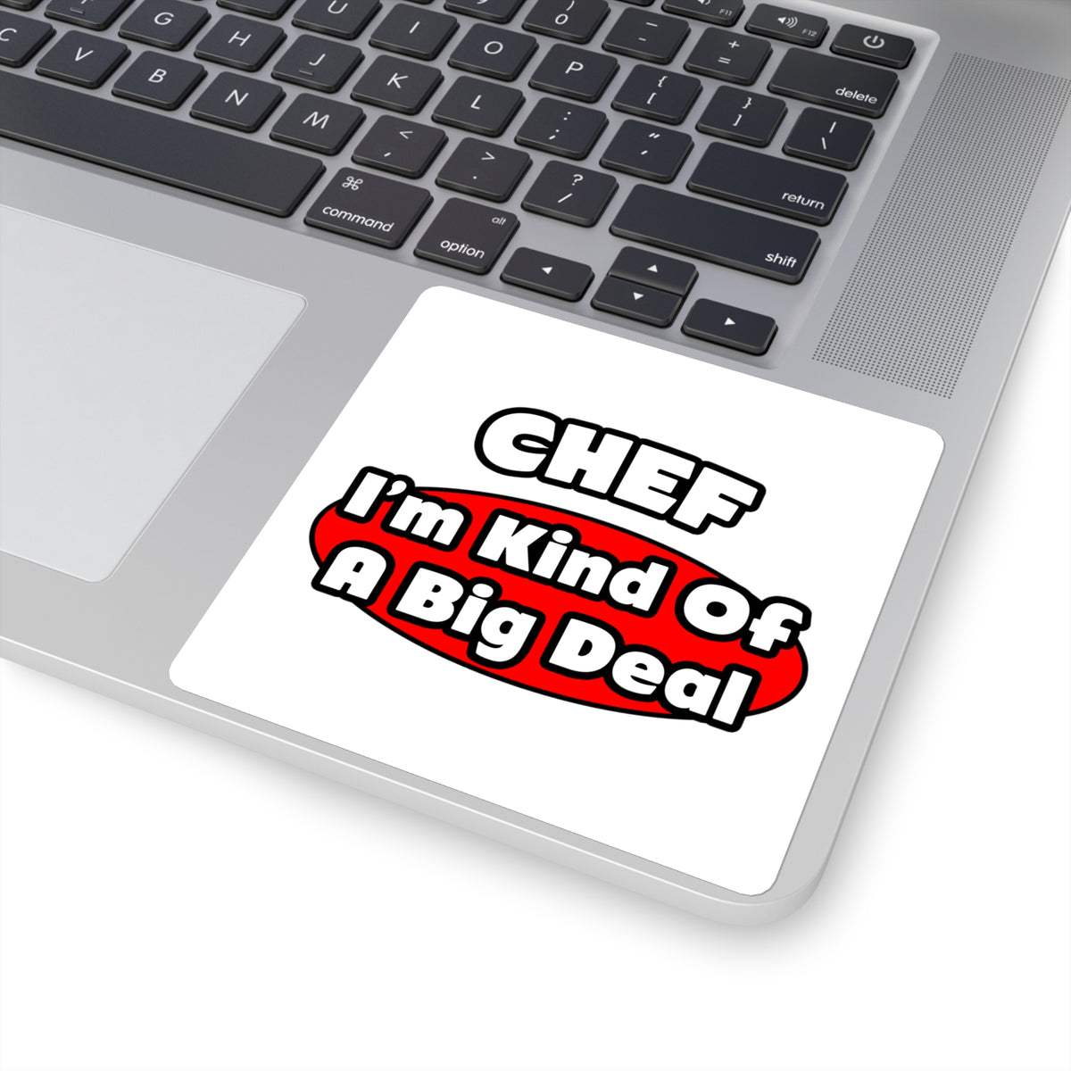 Chef...Big Deal - Square Stickers