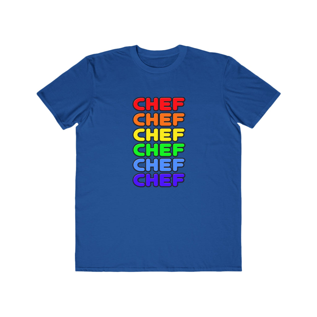 Rainbow Chef - Men's Lightweight Fashion Tee