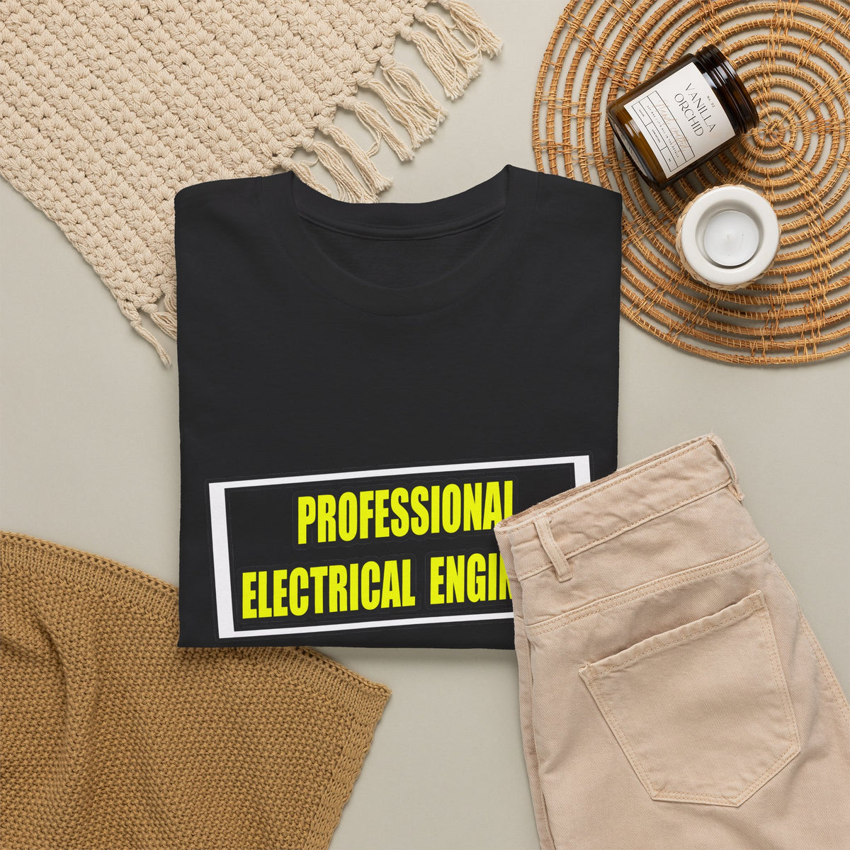 Professional Electrical Engineer...Joke - Unisex Heavy Cotton Tee