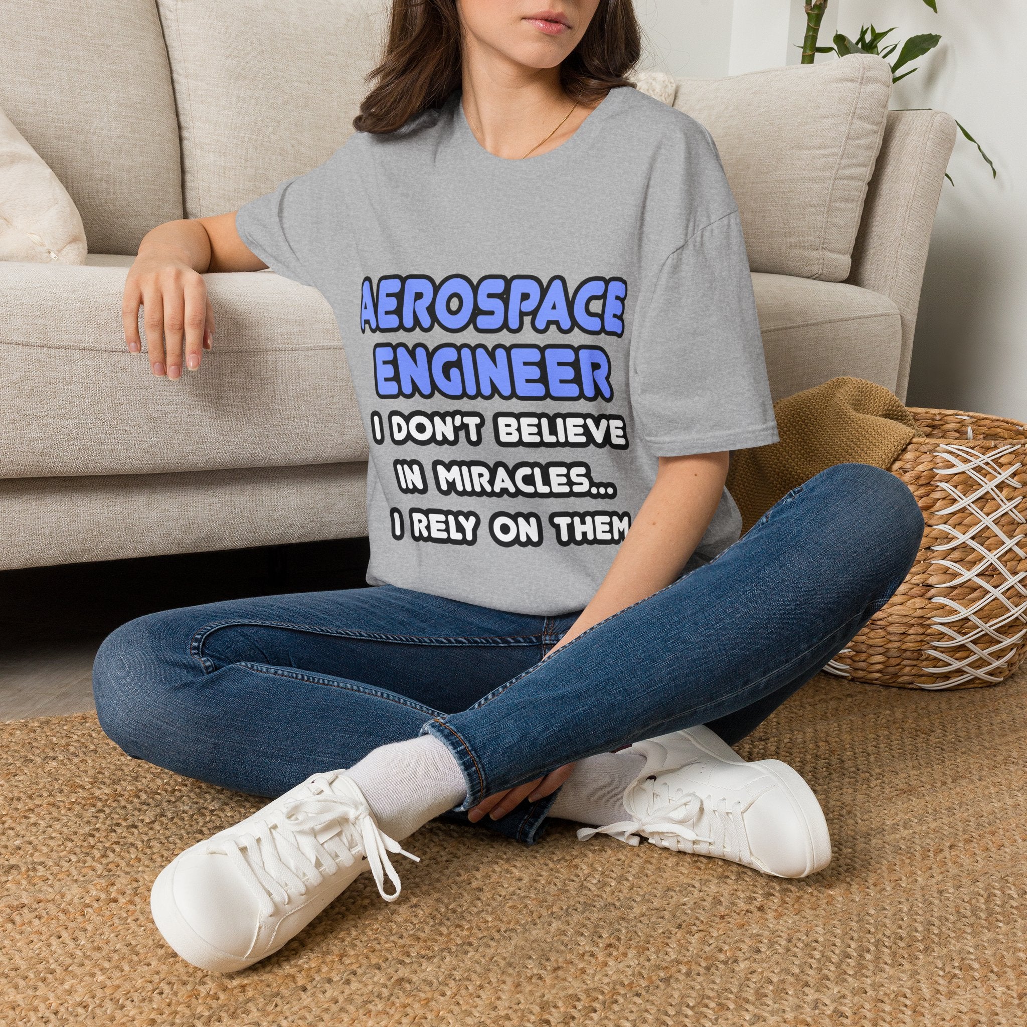 Miracles and Aerospace Engineers - Unisex Softstyle T-Shirt