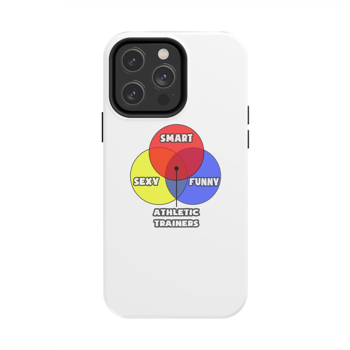 Venn Diagram .. Athletic Trainers - Tough Phone Cases