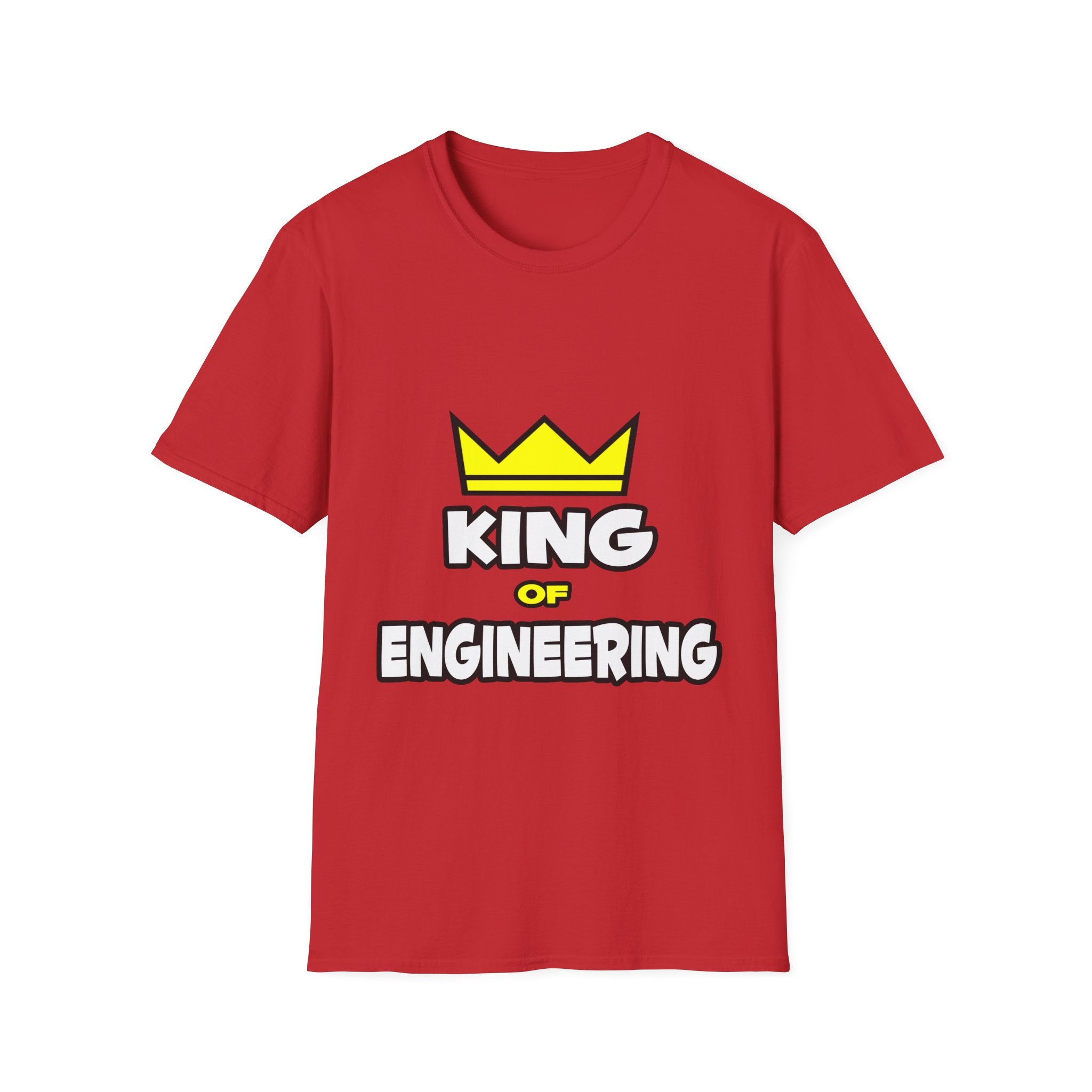 King of Engineering - Unisex Softstyle T-Shirt