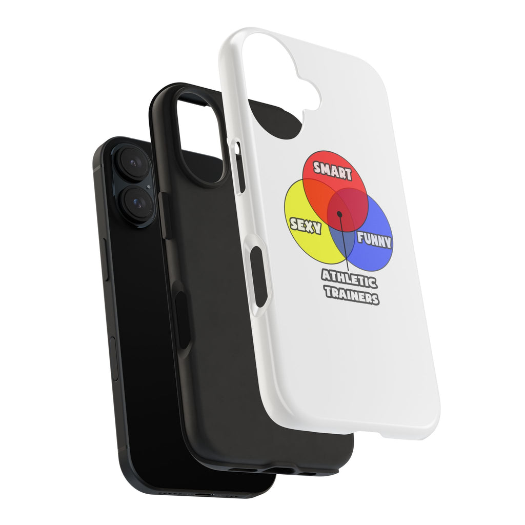 Venn Diagram .. Athletic Trainers - Tough Phone Cases