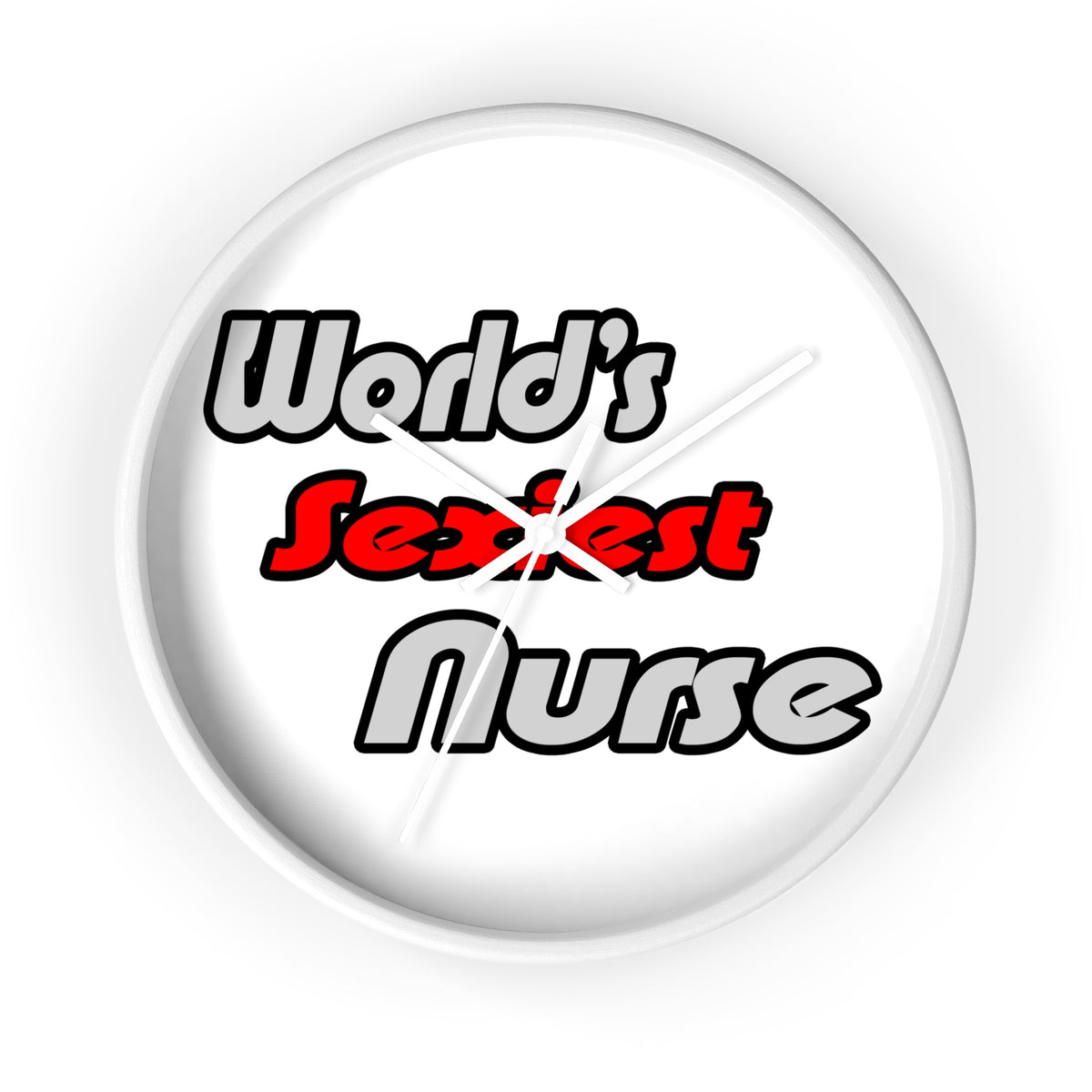 World's Sexiest Nurse - Wall Clock