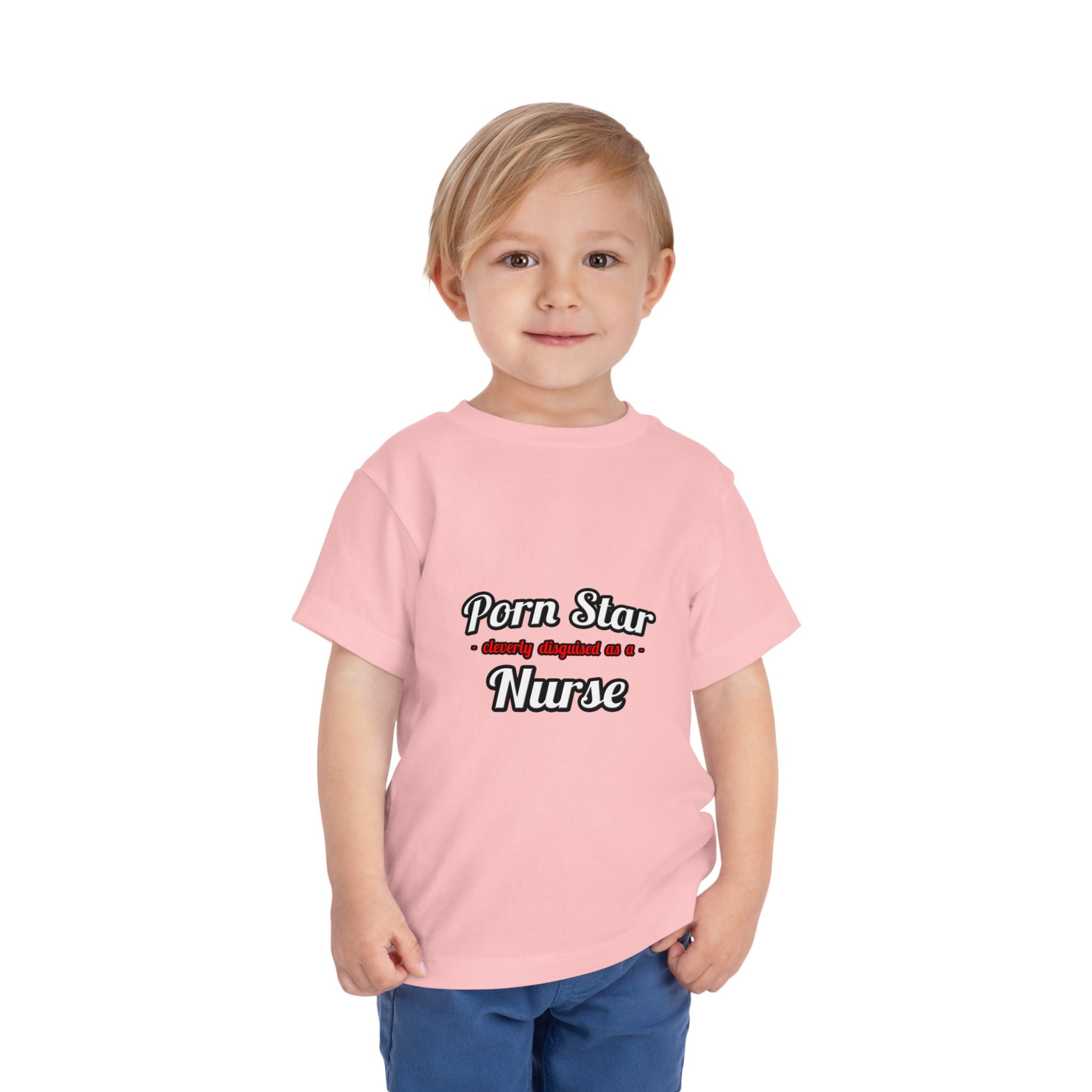 Porn Star...Nurse - Toddler Short Sleeve Tee