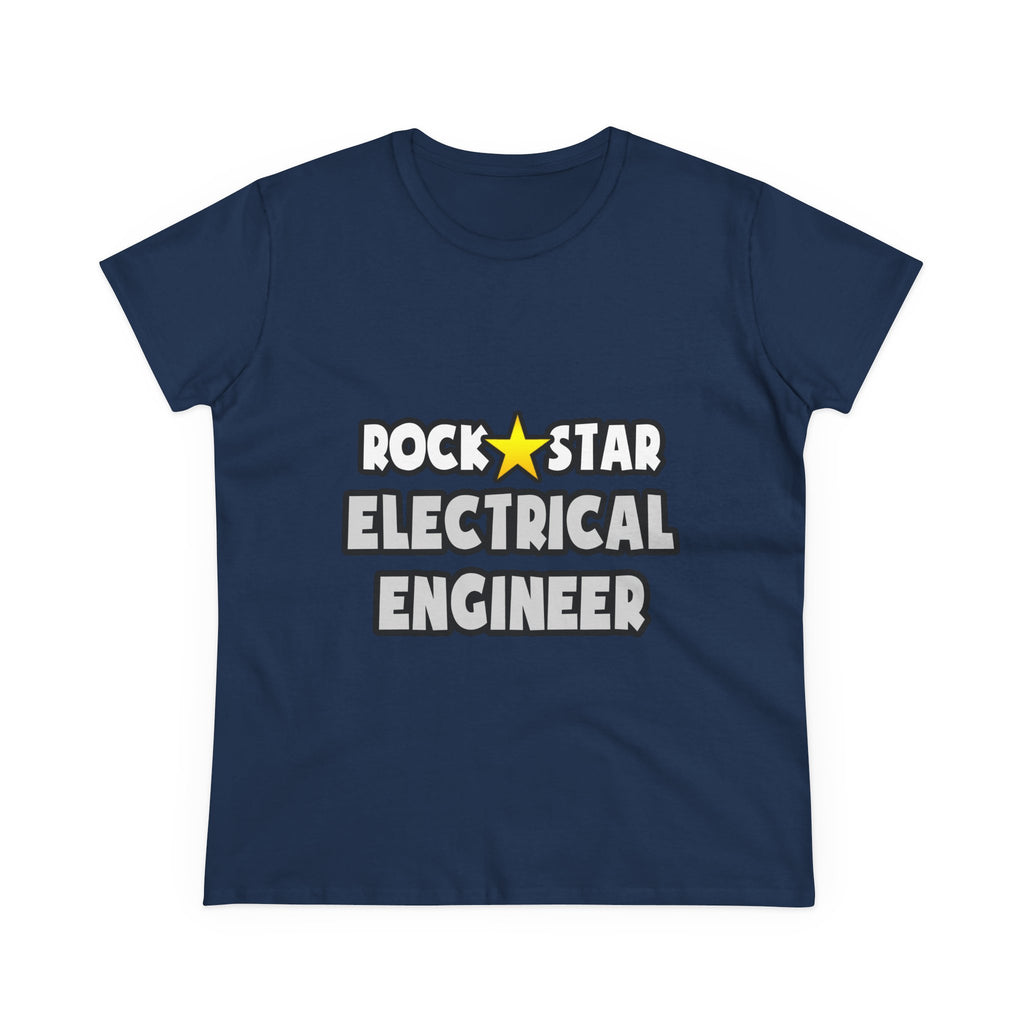 Rock Star Electrical Engineer - Women's Midweight Cotton Tee