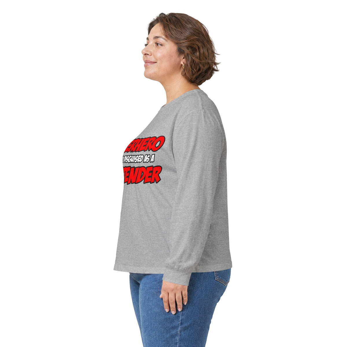 Superhero...Bartender - Unisex Ultra Cotton Long Sleeve Tee