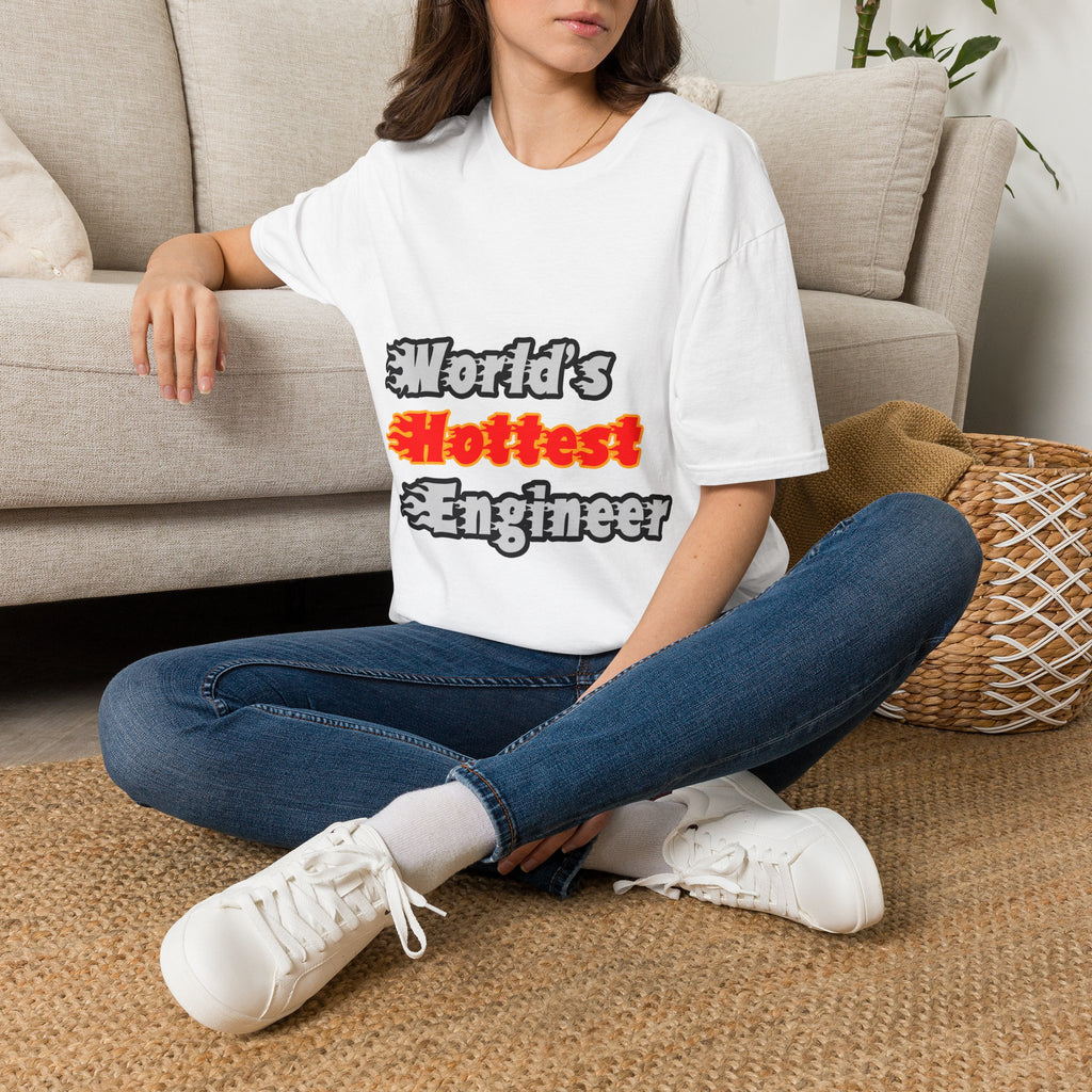 World's Hottest Engineer - Unisex Softstyle T-Shirt