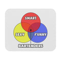Venn Diagram .. Bartenders - Mouse Pad (Rectangle)
