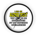 Audiologist...Superior Intelligence - Wall Clock