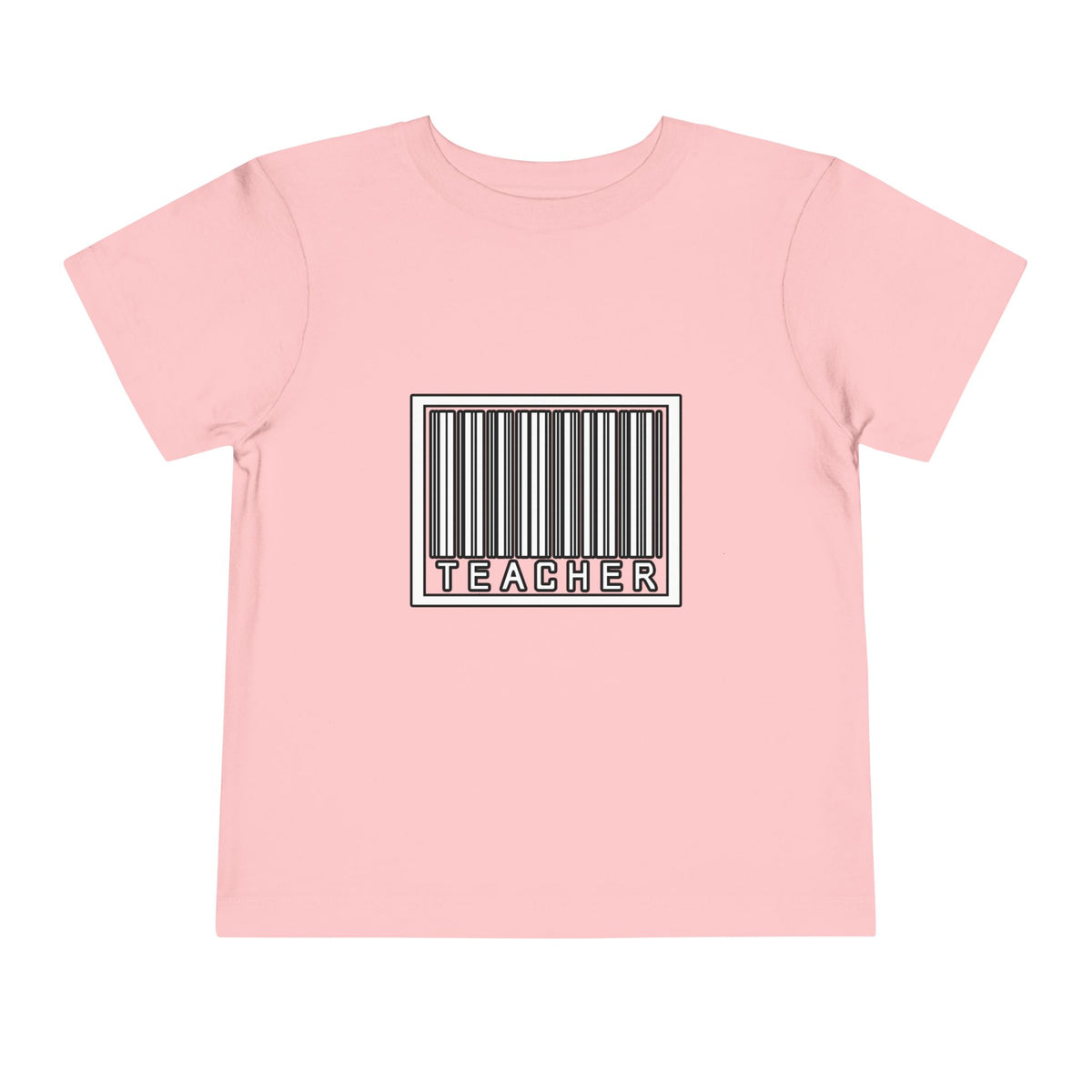 Barcode Teacher - Toddler Short Sleeve Tee
