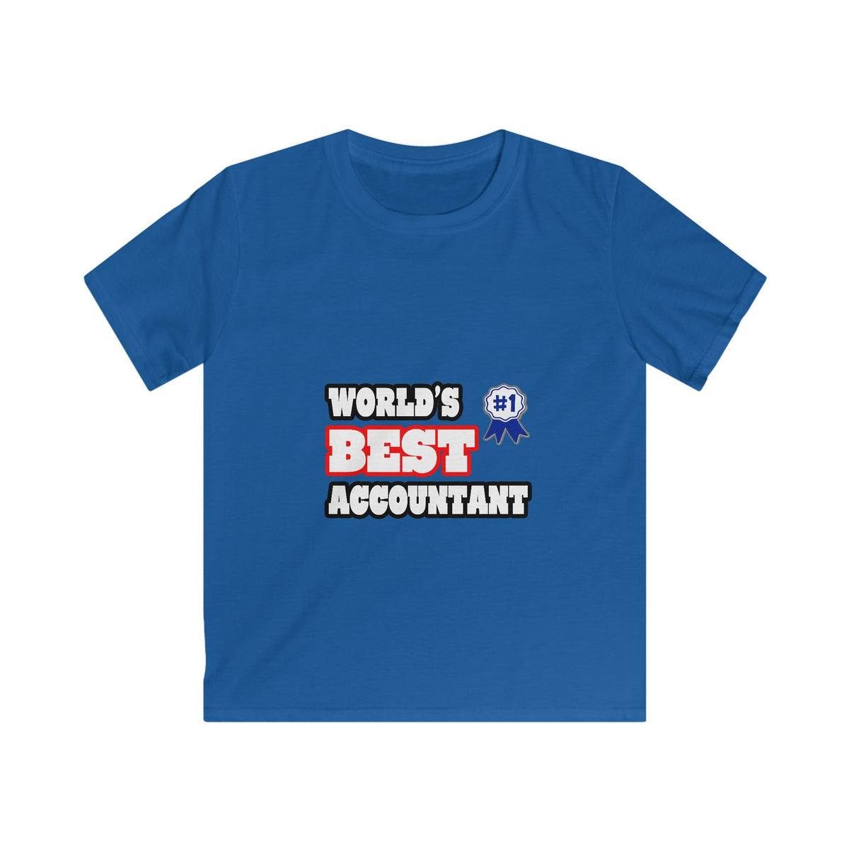 World's Best Accountant - Kids Softstyle Tee