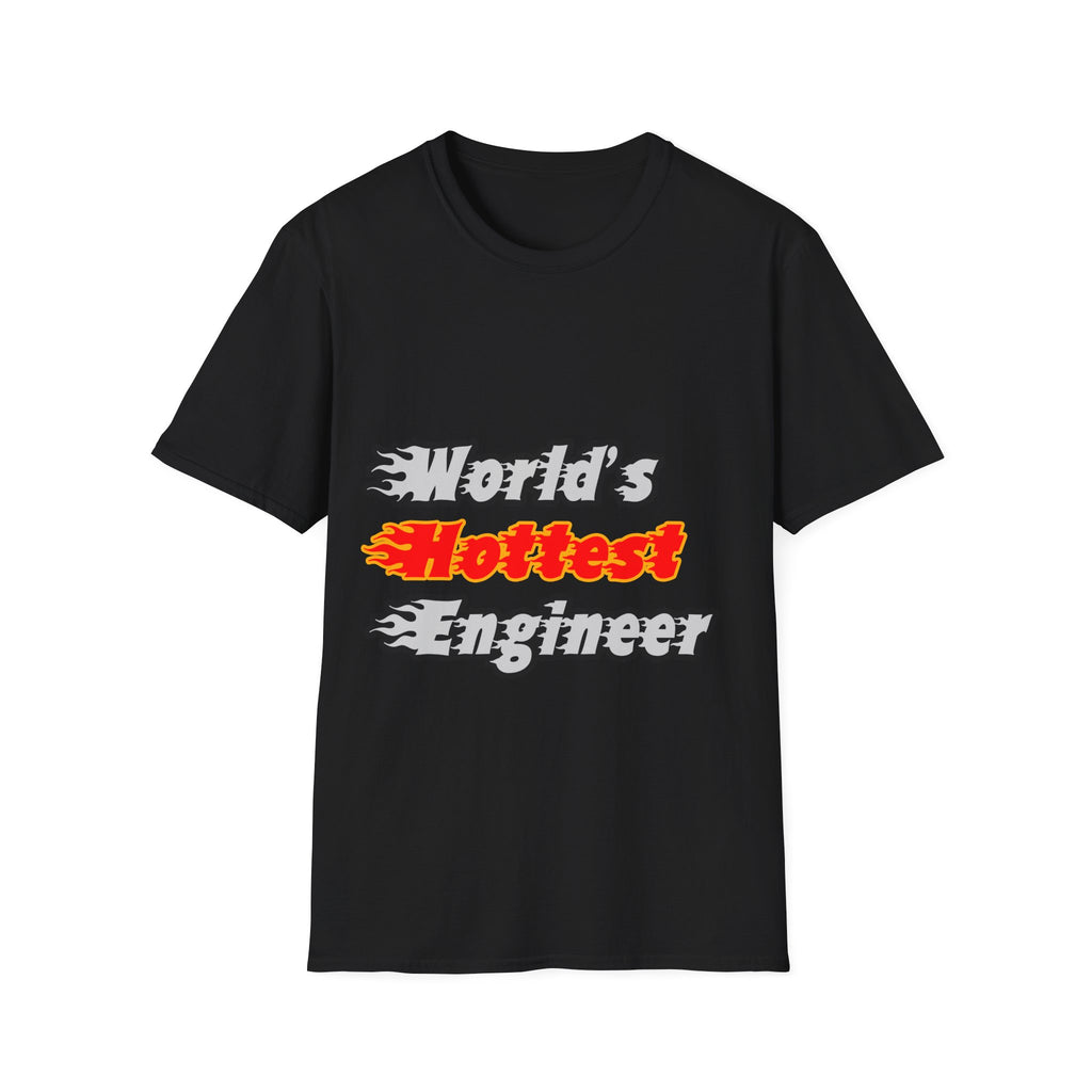 World's Hottest Engineer - Unisex Softstyle T-Shirt