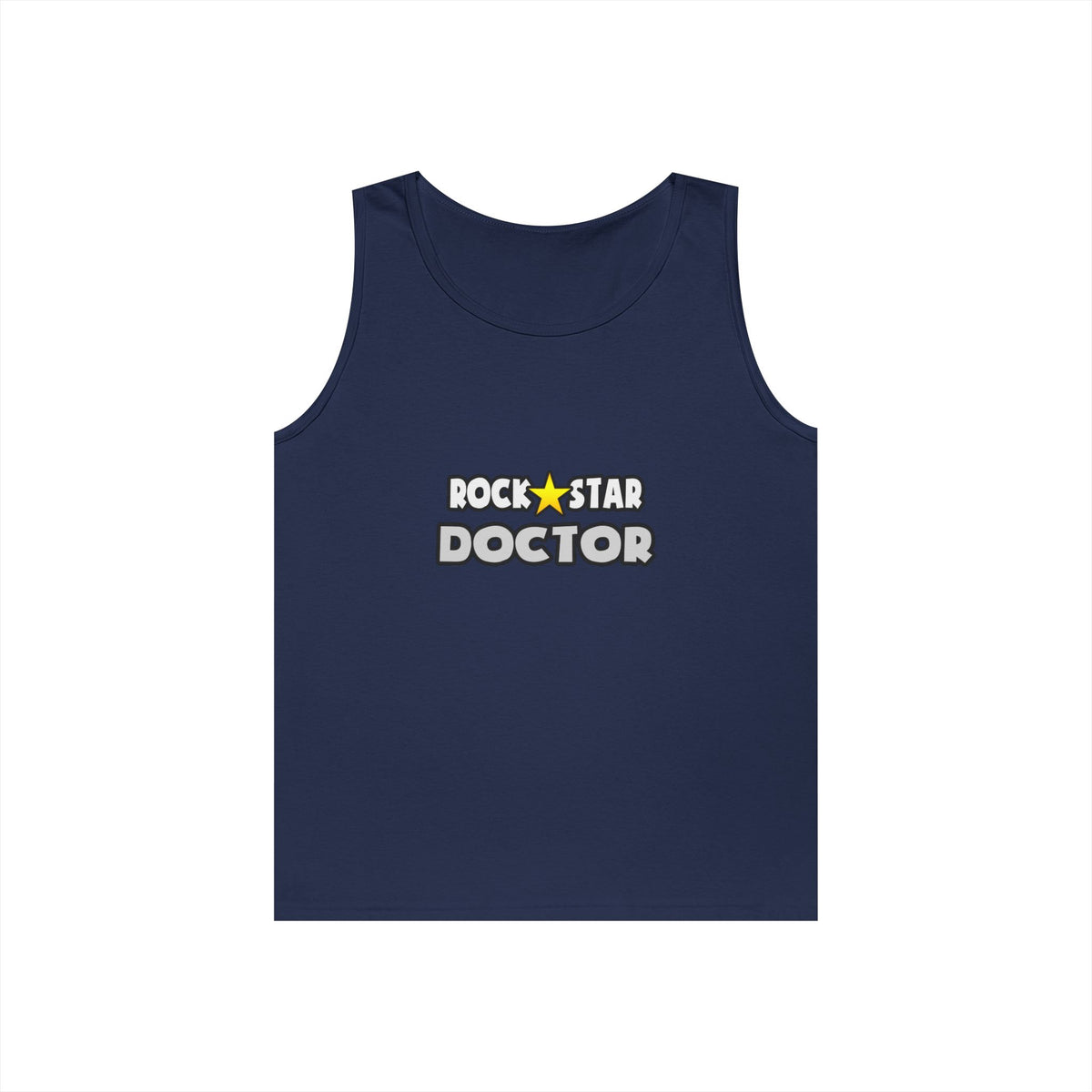 Rock Star Doctor (2) - Unisex Heavy Cotton Tank Top
