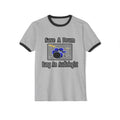 Save a Drum...Bang an Audiologist - Unisex Cotton Ringer T-Shirt