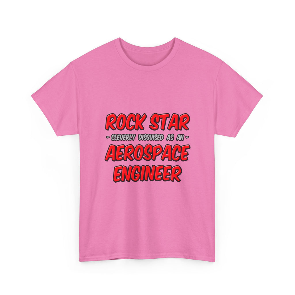 Rock Star...Aerospace Engineer - Unisex Heavy Cotton Tee