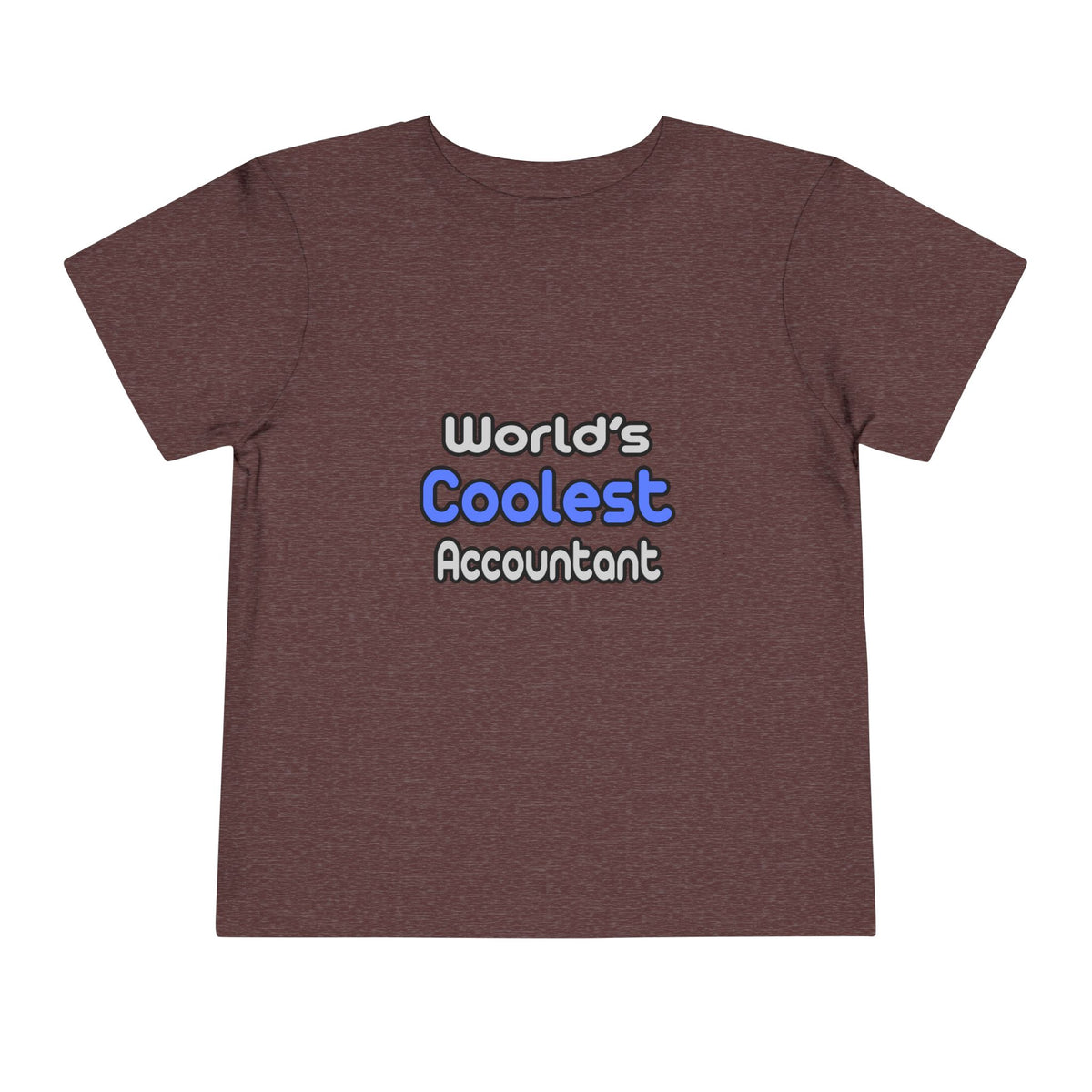 World's Coolest Accountant - Toddler Short Sleeve Tee