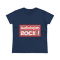 Audiologists Rock! - Women's Midweight Cotton Tee