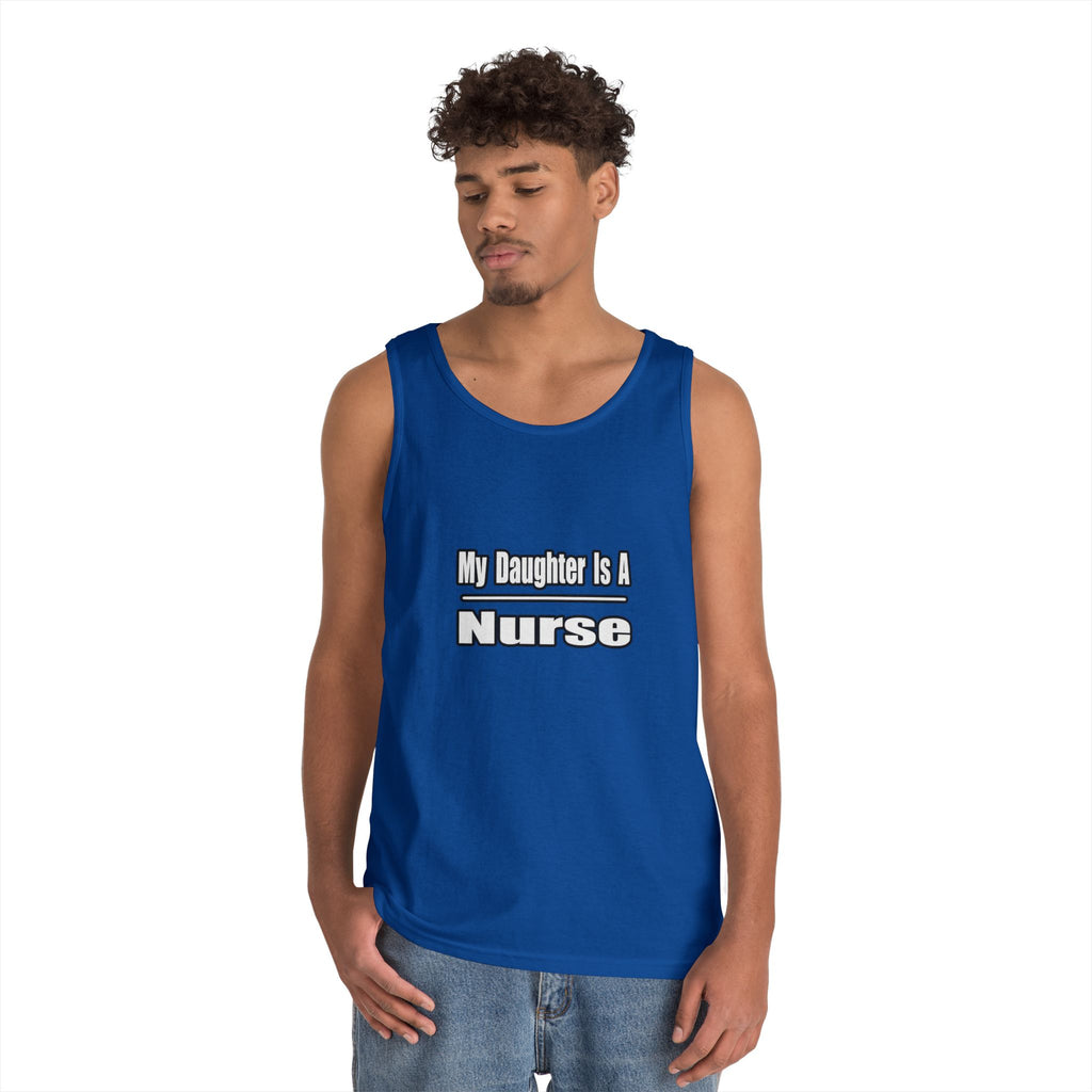 My Daughter Nurse - Unisex Heavy Cotton Tank Top