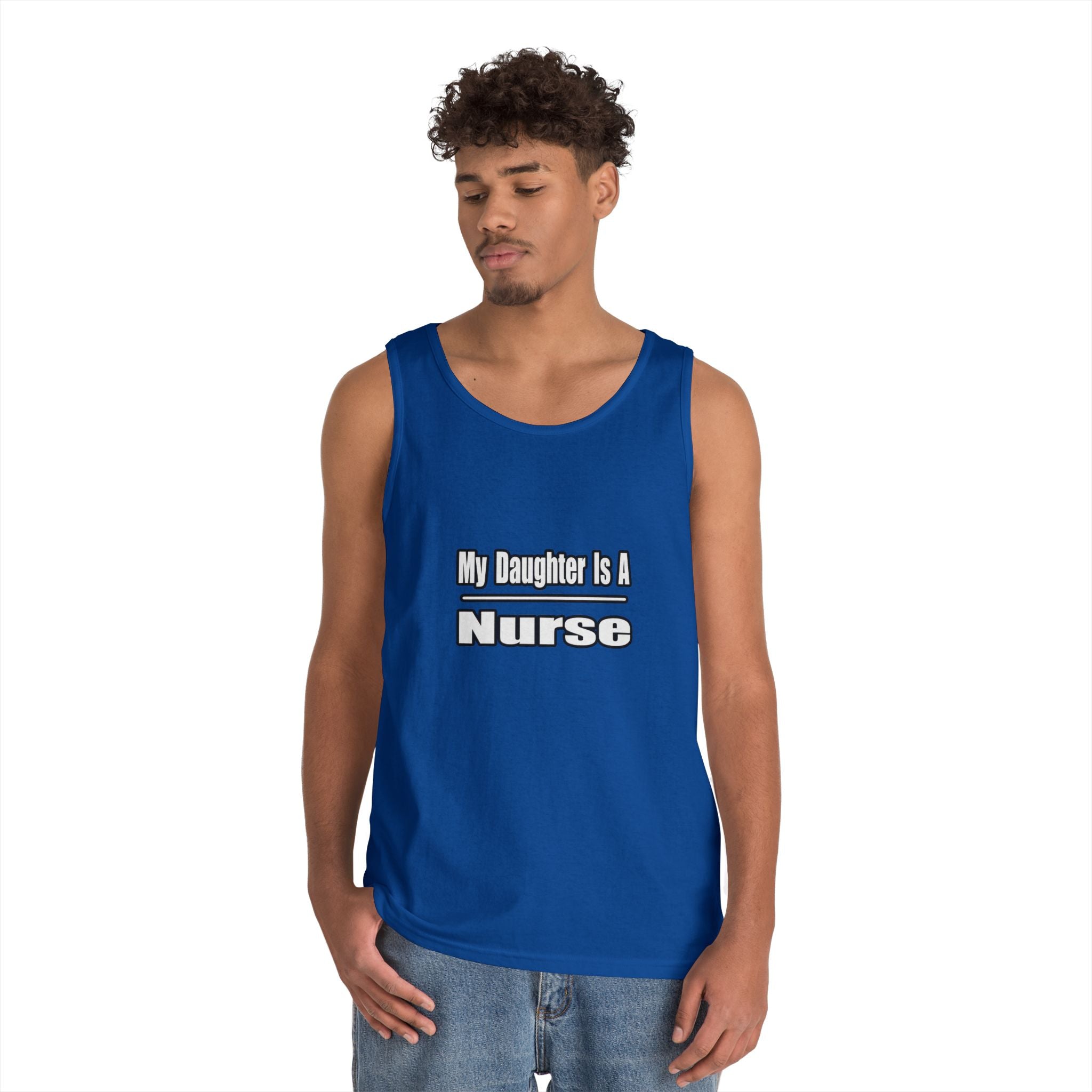 My Daughter Nurse - Unisex Heavy Cotton Tank Top