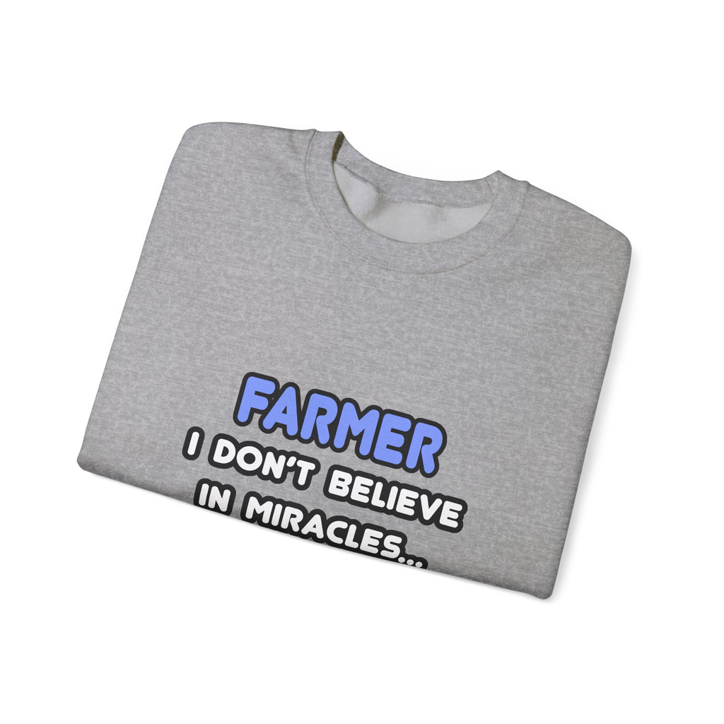 Miracles and Farmers - Unisex Heavy Blend™ Crewneck Sweatshirt