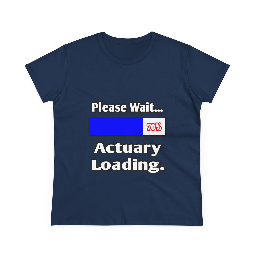 Please Wait...Actuary Loading - Women's Midweight Cotton Tee
