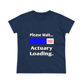 Please Wait...Actuary Loading - Women's Midweight Cotton Tee