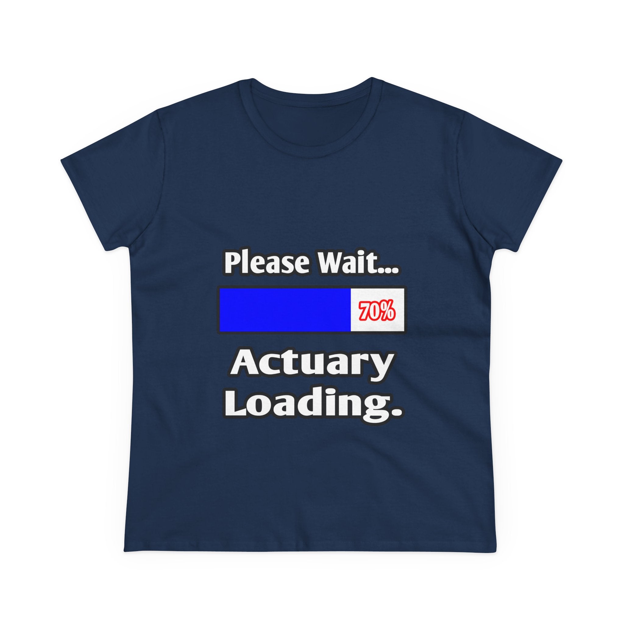 Please Wait...Actuary Loading - Women's Midweight Cotton Tee