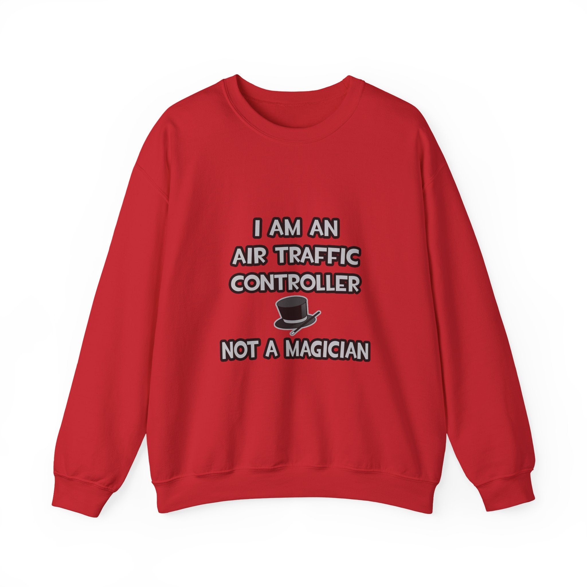 Air Traffic Controller ... Not A Magician - Unisex Heavy Blend™ Crewneck Sweatshirt