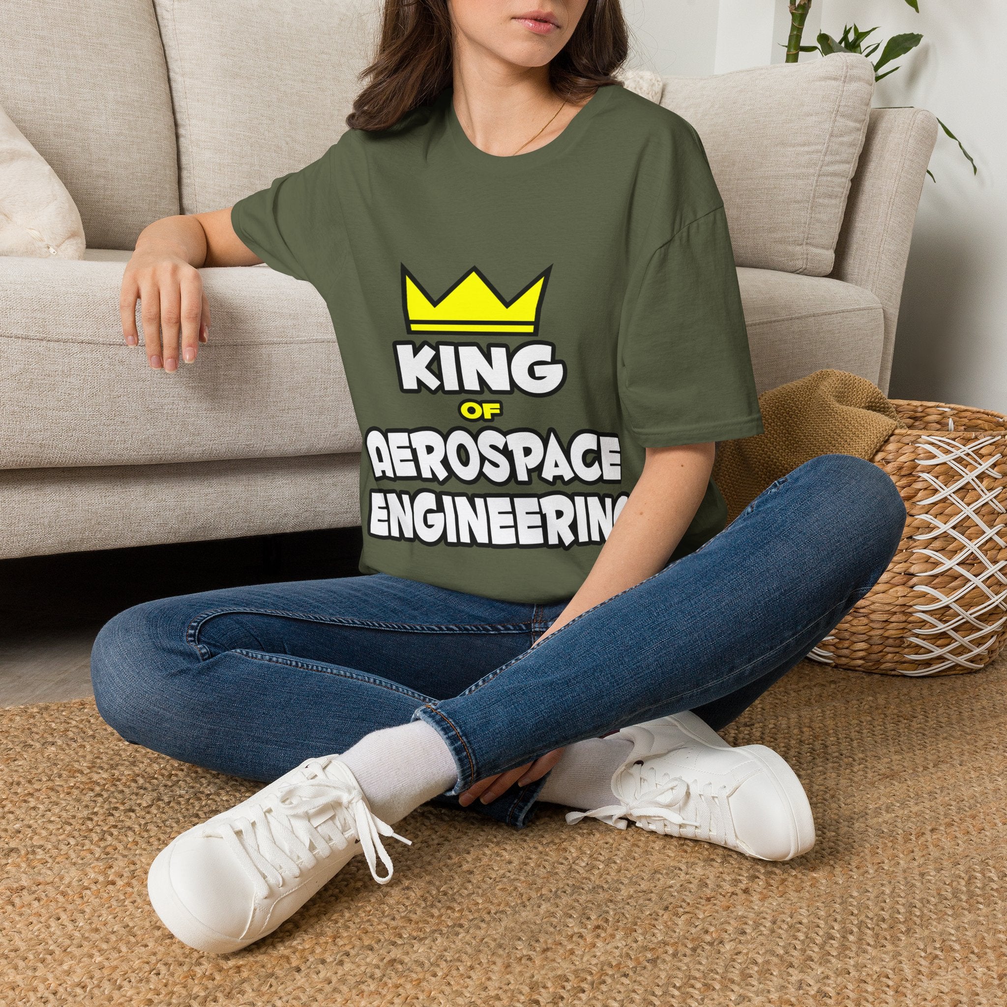King of Aerospace Engineering - Unisex Softstyle T-Shirt
