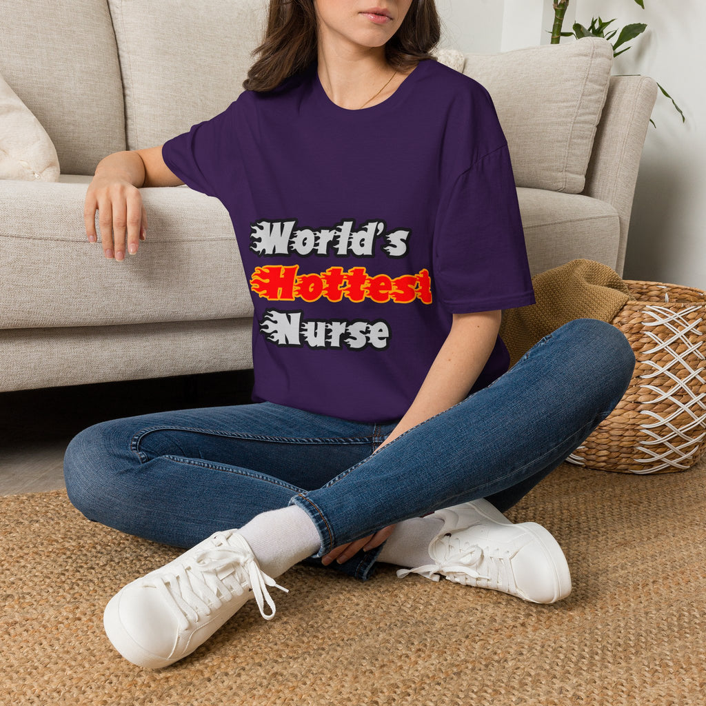 World's Hottest Nurse - Unisex Softstyle T-Shirt
