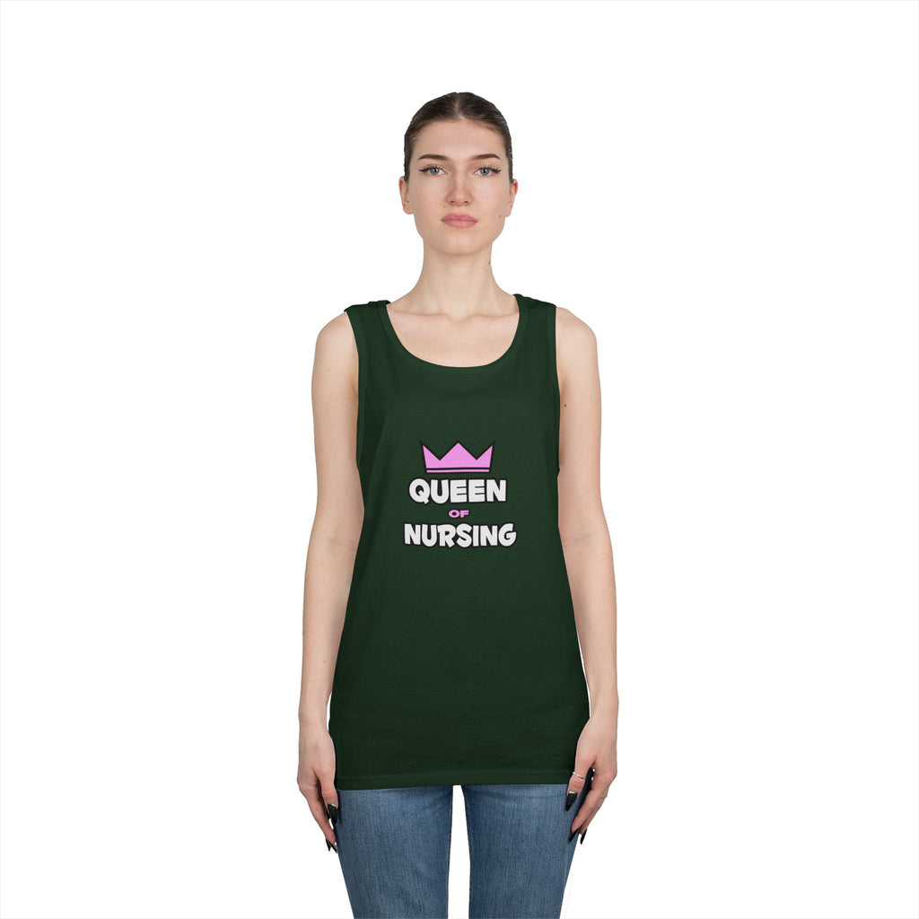 Queen of Nursing - Unisex Heavy Cotton Tank Top