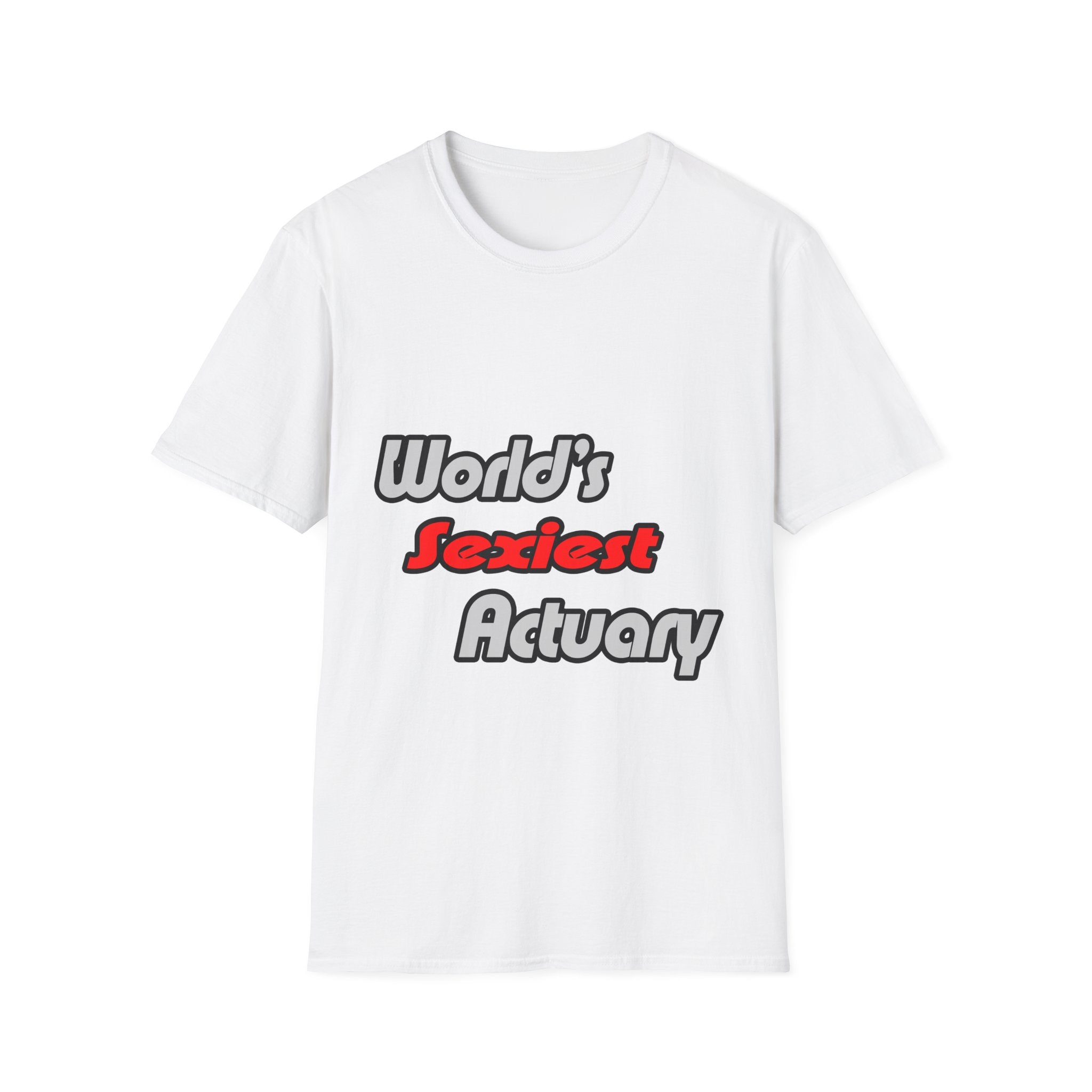 World's Sexiest Actuary - Unisex Softstyle T-Shirt