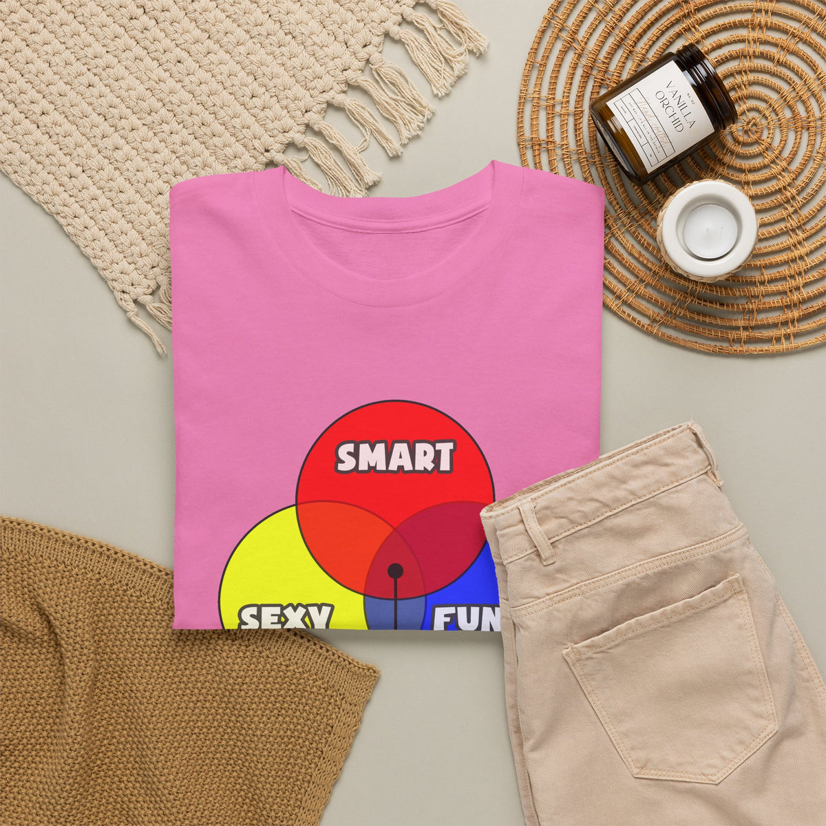 Venn Diagram .. Electrical Engineers - Unisex Heavy Cotton Tee