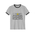 Rock Star Air Traffic Controller - Unisex Cotton Ringer T-Shirt