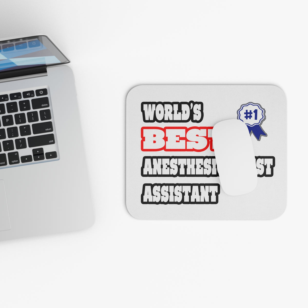 World's Best Anesthesiologist Assistant - Mouse Pad (Rectangle)