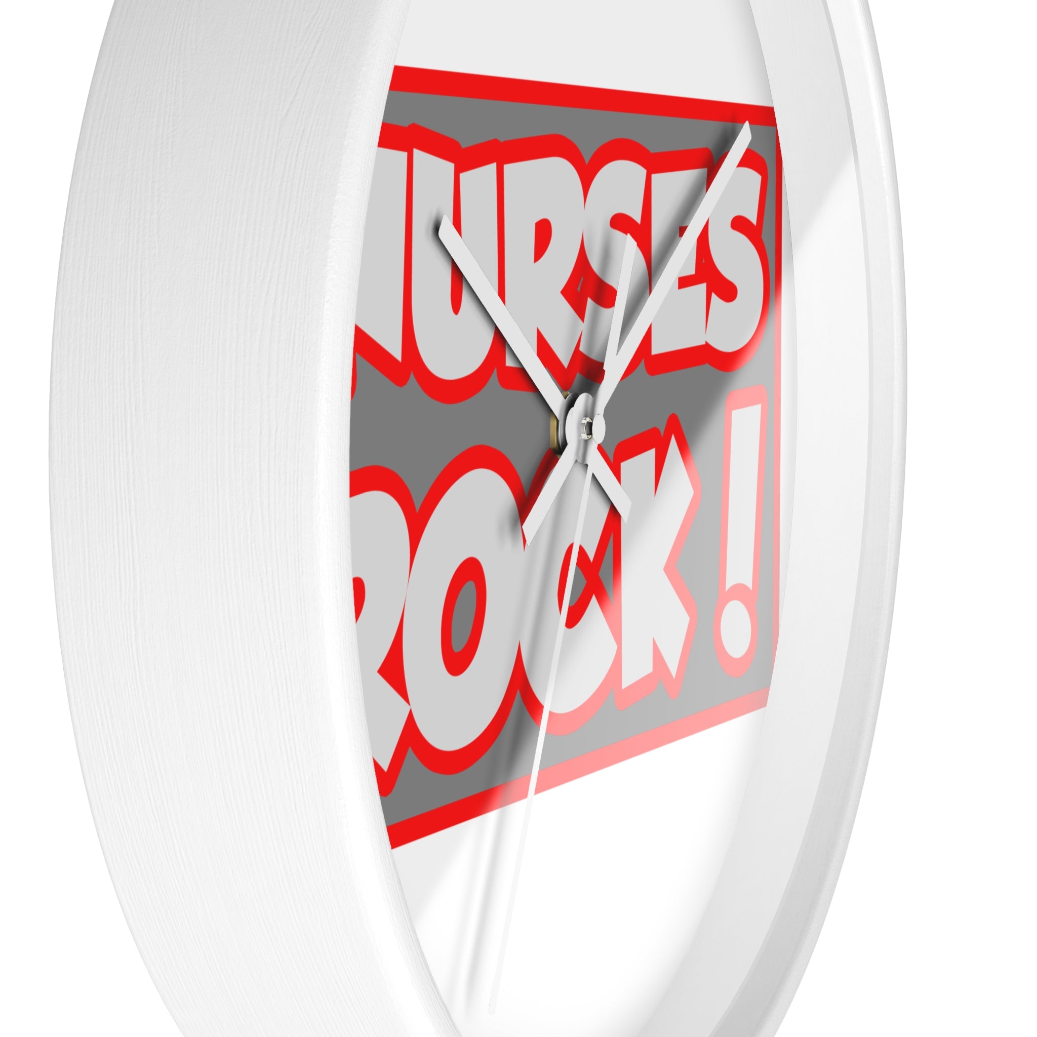 Nurses Rock! - Wall Clock