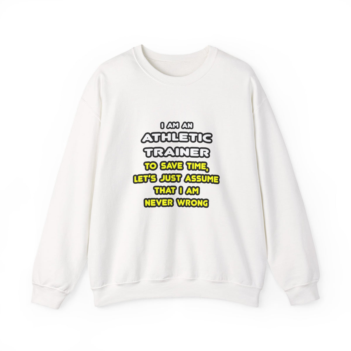 Funny Athletic Trainer T Shirts - Unisex Heavy Blend™ Crewneck Sweatshirt