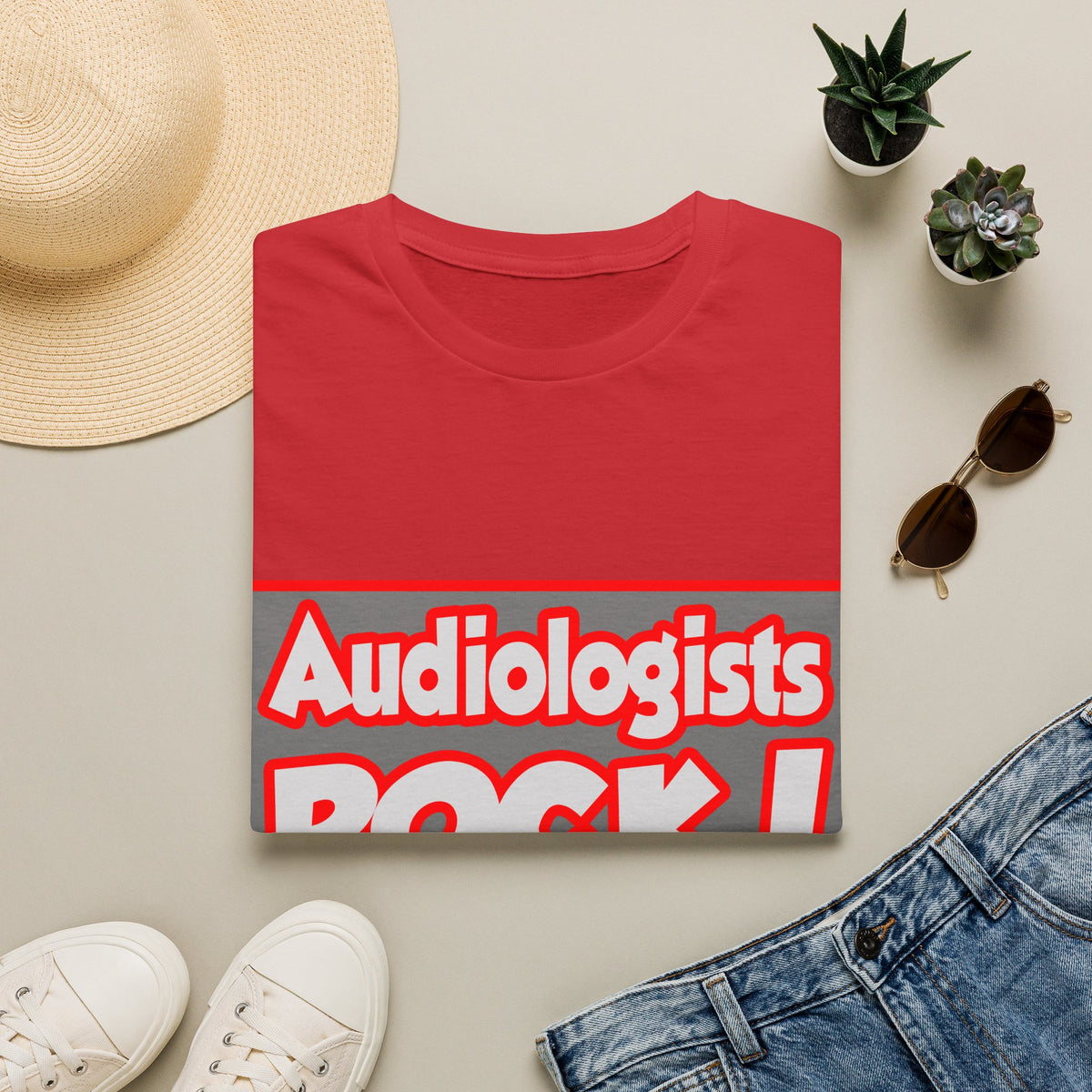 Audiologists Rock! - Unisex Softstyle T-Shirt