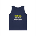 Sleep With An Aerospace Engineer - Unisex Heavy Cotton Tank Top