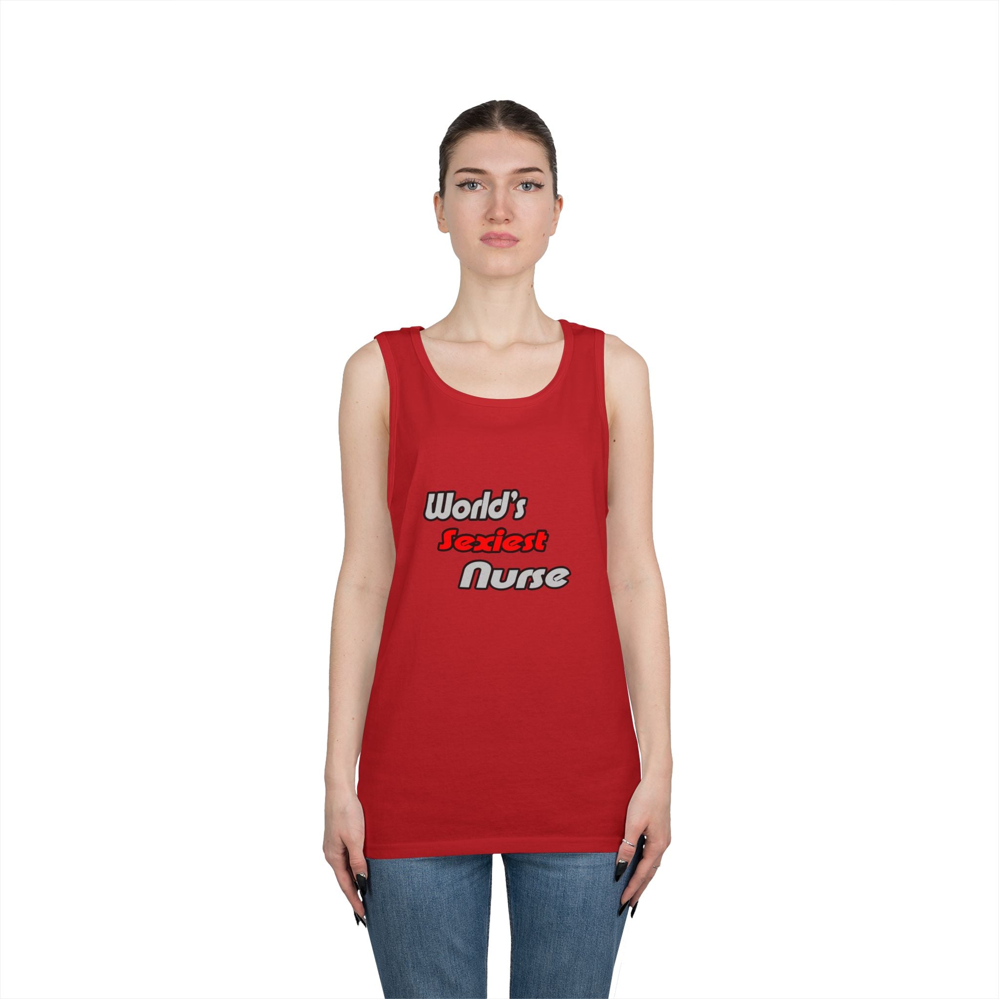 World's Sexiest Nurse - Unisex Heavy Cotton Tank Top