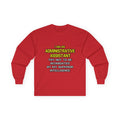 Administrative Assistant...Superior Intelligence - Unisex Ultra Cotton Long Sleeve Tee