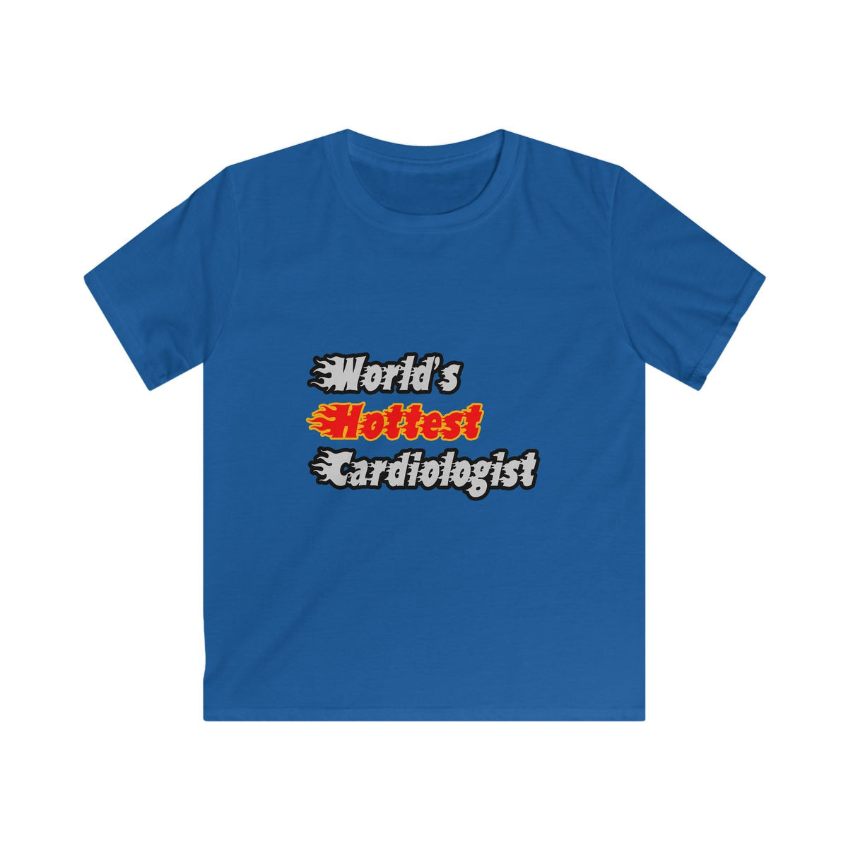World's Hottest Cardiologist - Kids Softstyle Tee