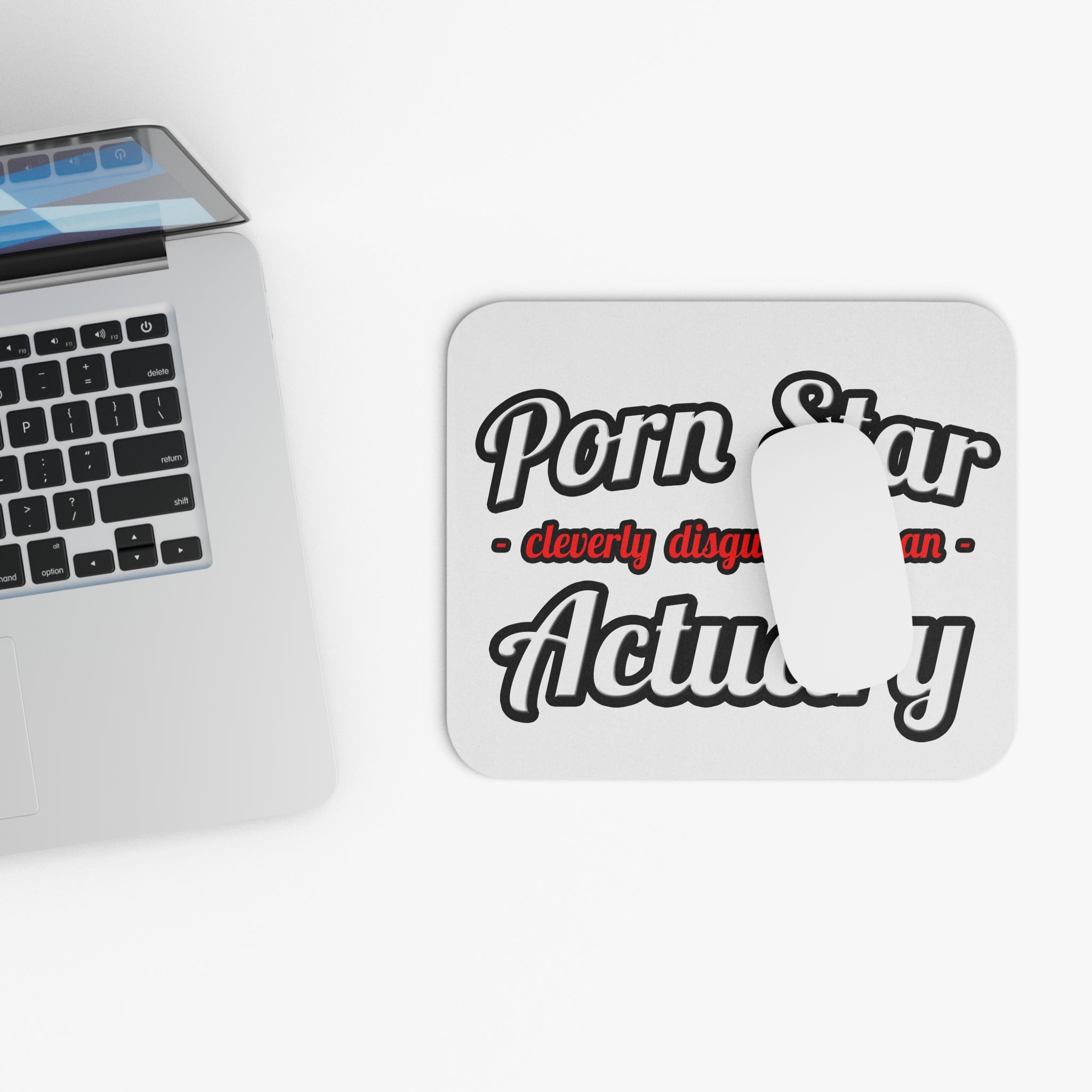 Porn Star ... Actuary - Mouse Pad (Rectangle)